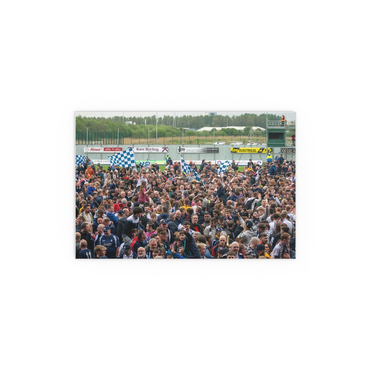 Pitch invasion, Trophy Day 2024