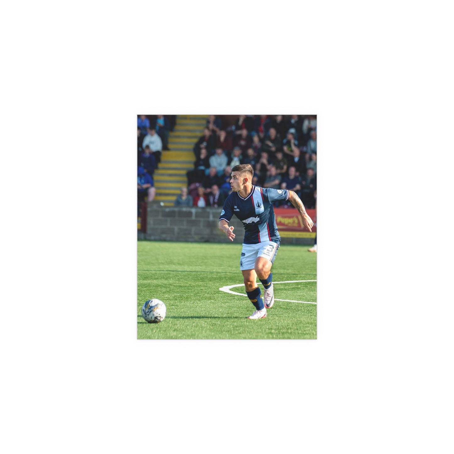 Leon McCann, action shot